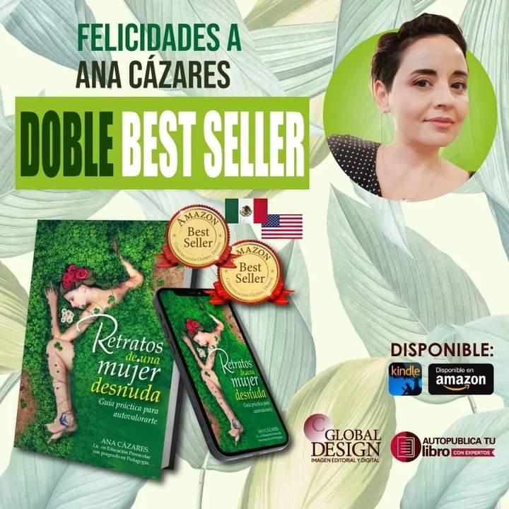 Autora Doble Best Seller Ana Cázares